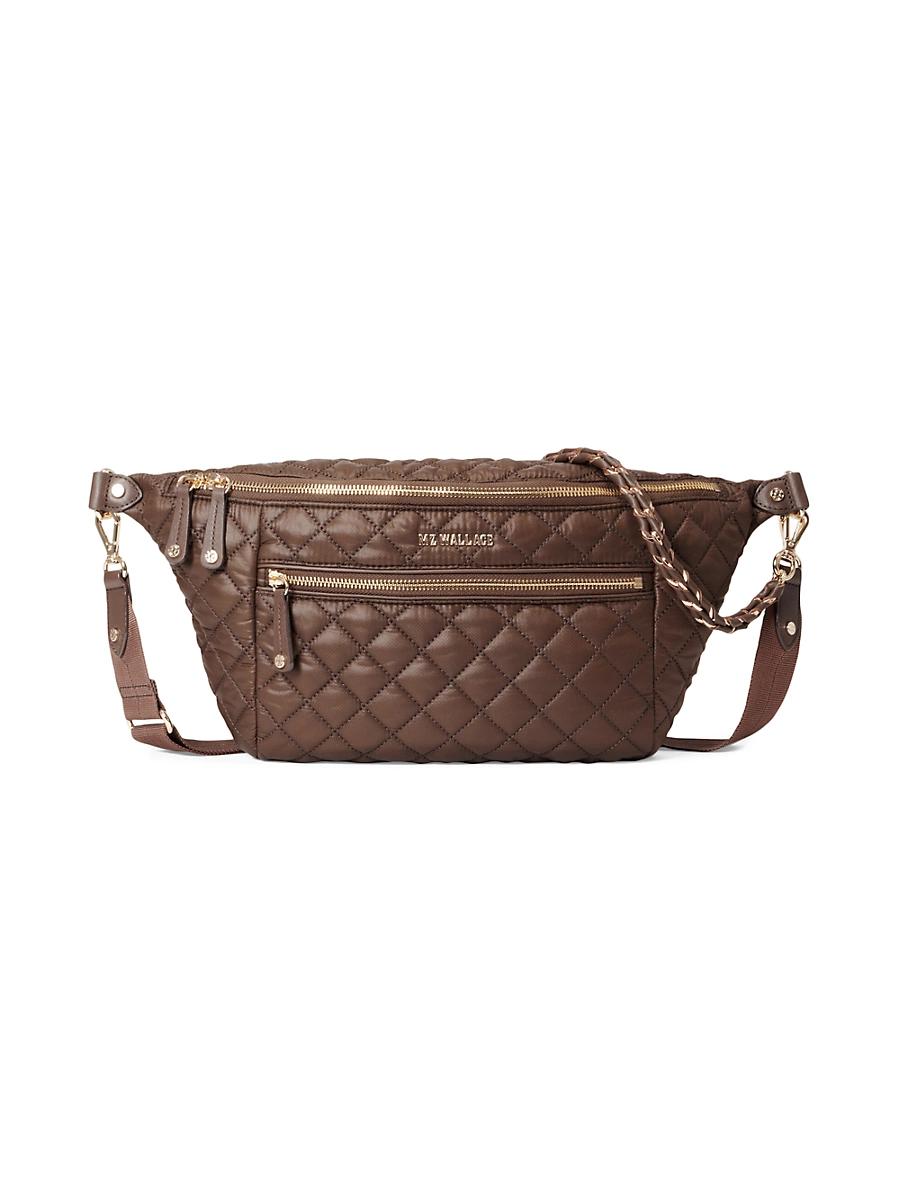 Womens Medium Quilted Crossbody Sling Bag Product Image