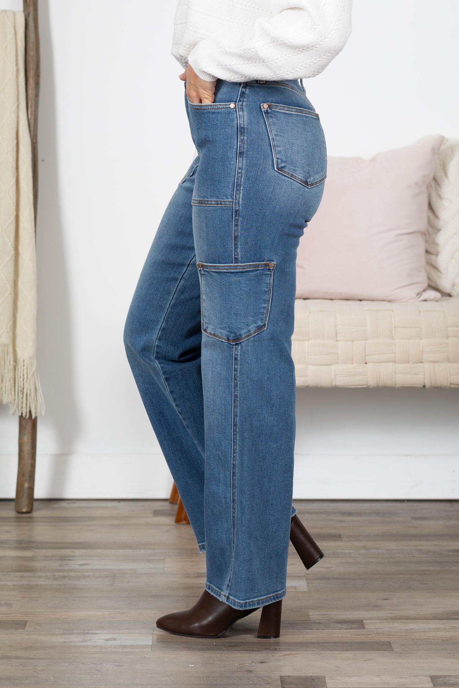Judy Blue 90's Straight Jeans Product Image