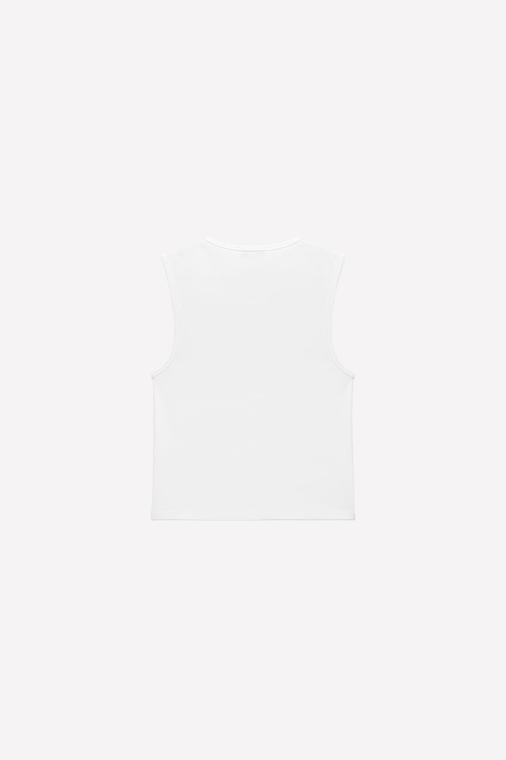 RHINESTONE LOGO TANK TOP LUDOVIC DE SAINT SERNIN x ZARA Product Image