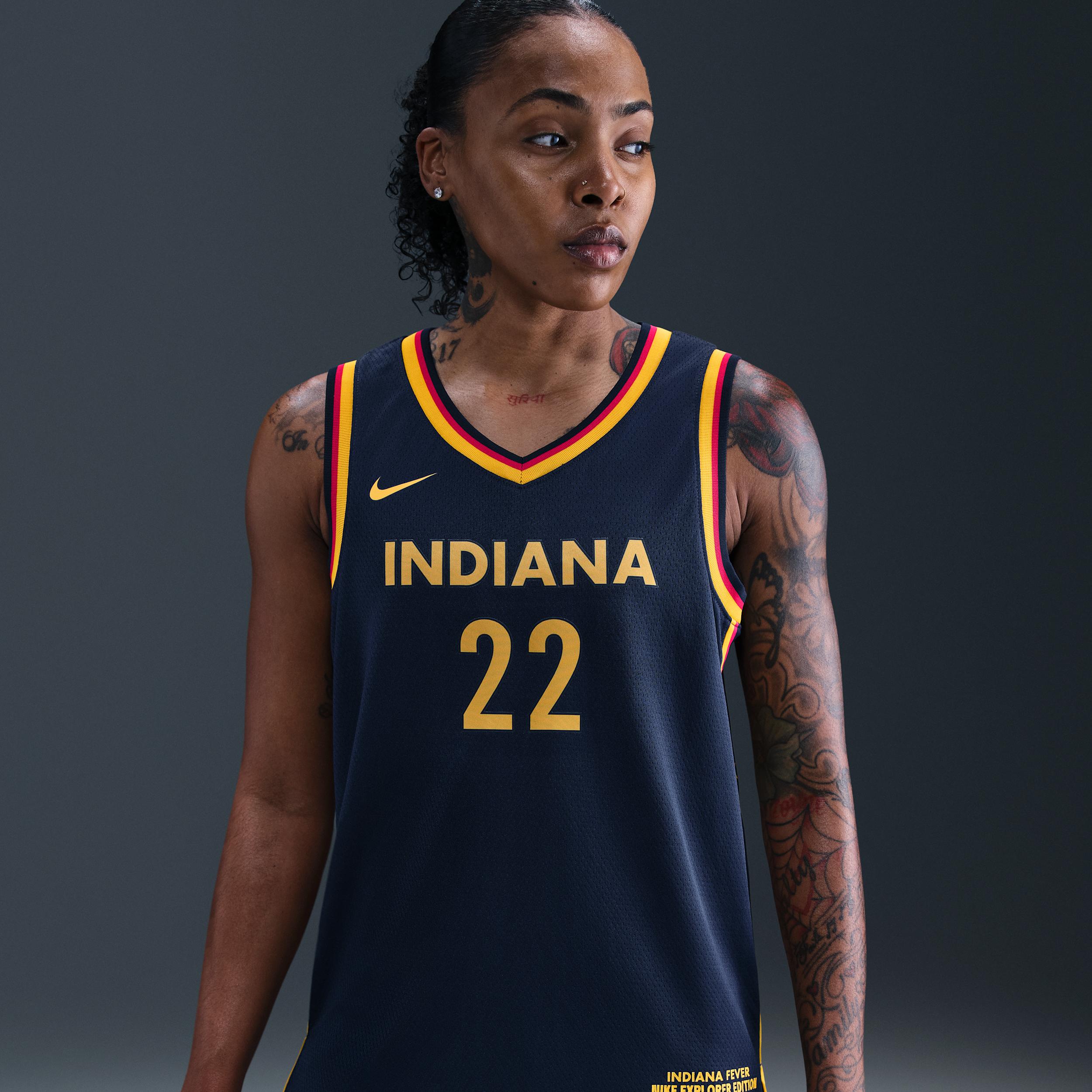 Caitlin Clark Indiana Fever Explorer Edition Nike Women's Dri-FIT WNBA Victory Jersey Product Image