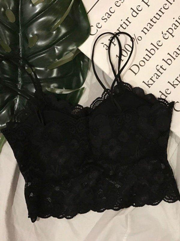 Strappy Lace Padded Corset Top Product Image