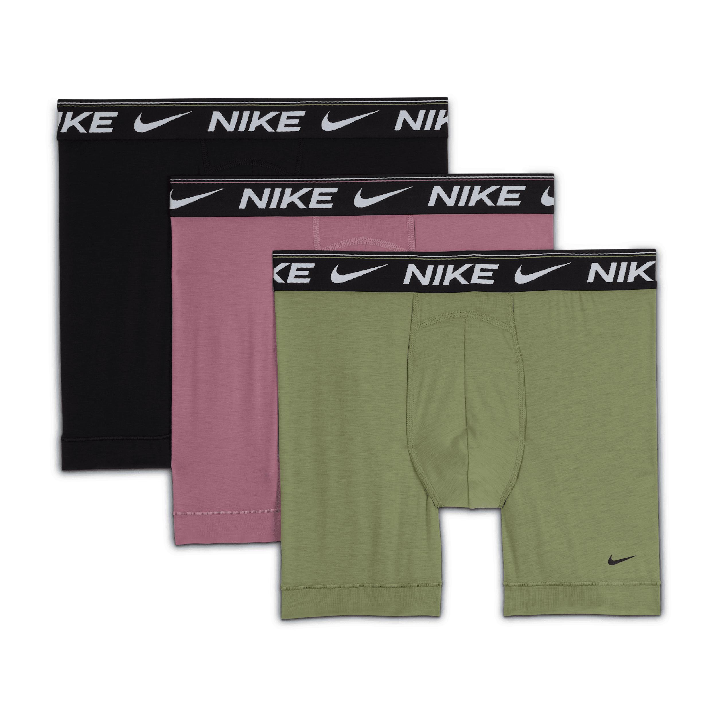 Nike Men's Dri-FIT Ultra Comfort Boxer Briefs (3-Pack) Product Image