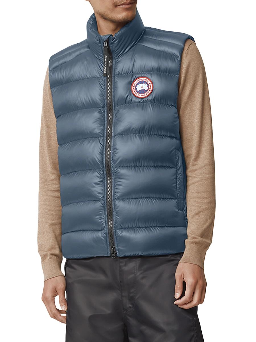 Mens Crofton Quilted Down Vest Product Image
