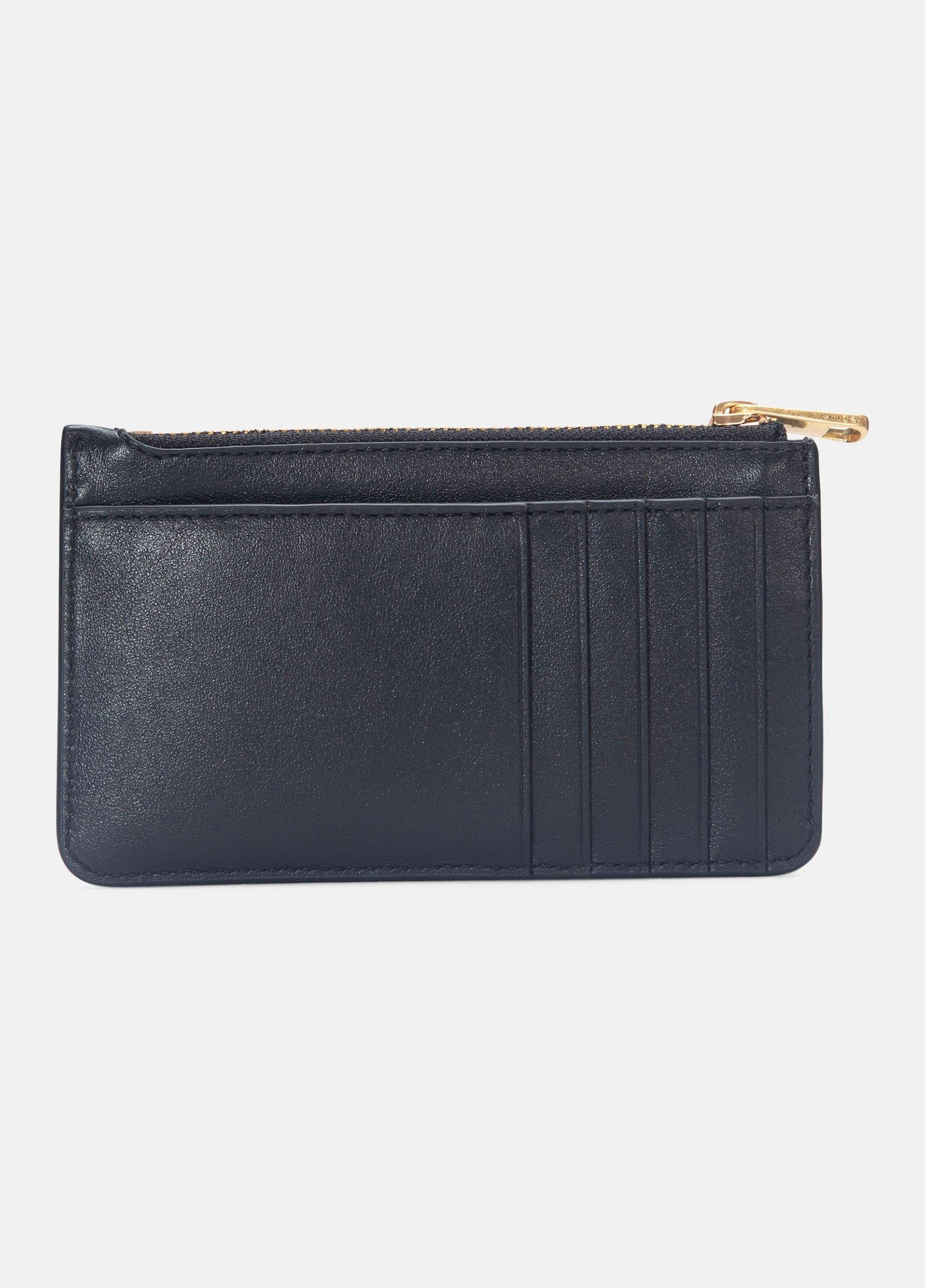 Leather Zip-Top Card Case Product Image