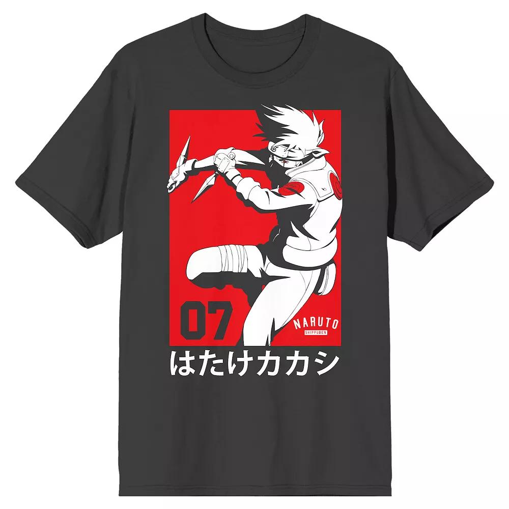 Men's Naruto Kakashi Team 07 Anime Tee,  Product Image