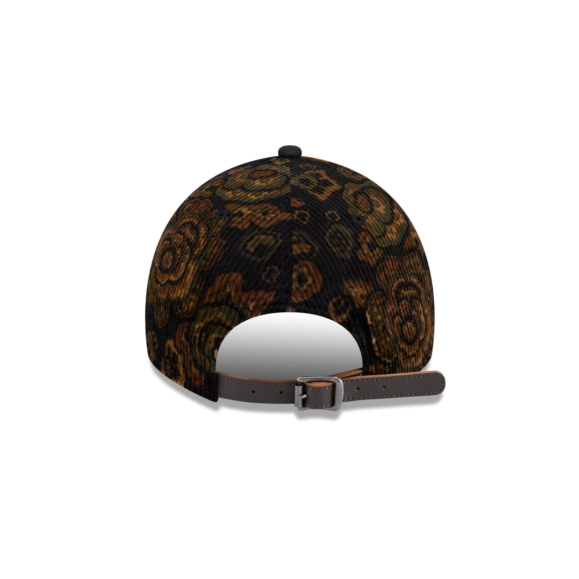 Boston Red Sox Three Looms Floral Corduroy 9TWENTY Adjustable Hat Male Product Image