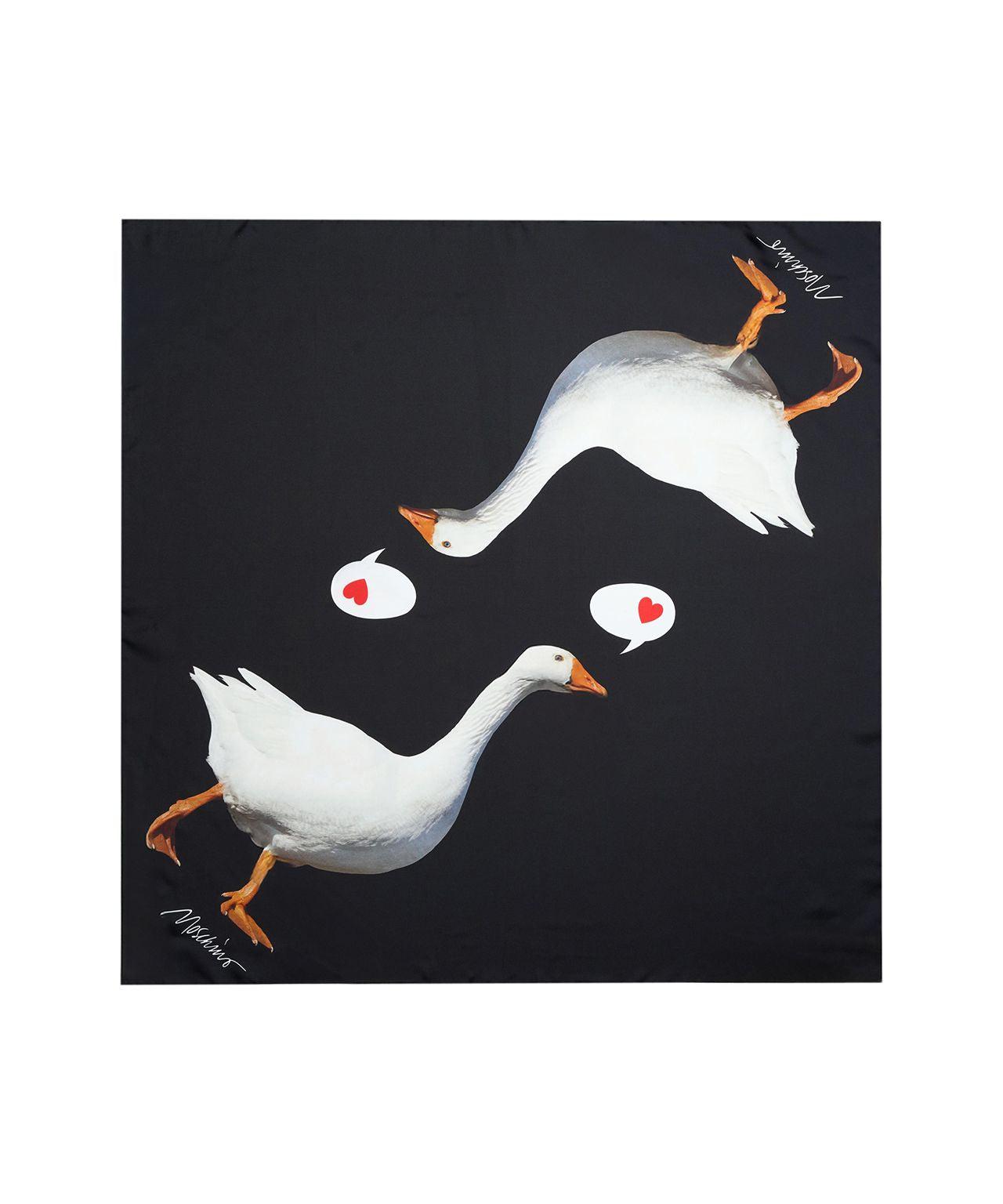 Silk scarf with print Product Image