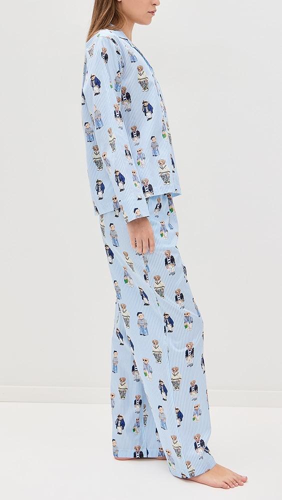 Polo Ralph Lauren Madison All Over Bear PJ Set | Shopbop Product Image