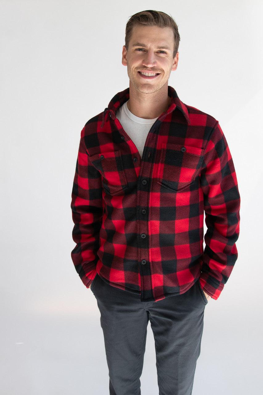 Flannel Sherpa Jacket Product Image