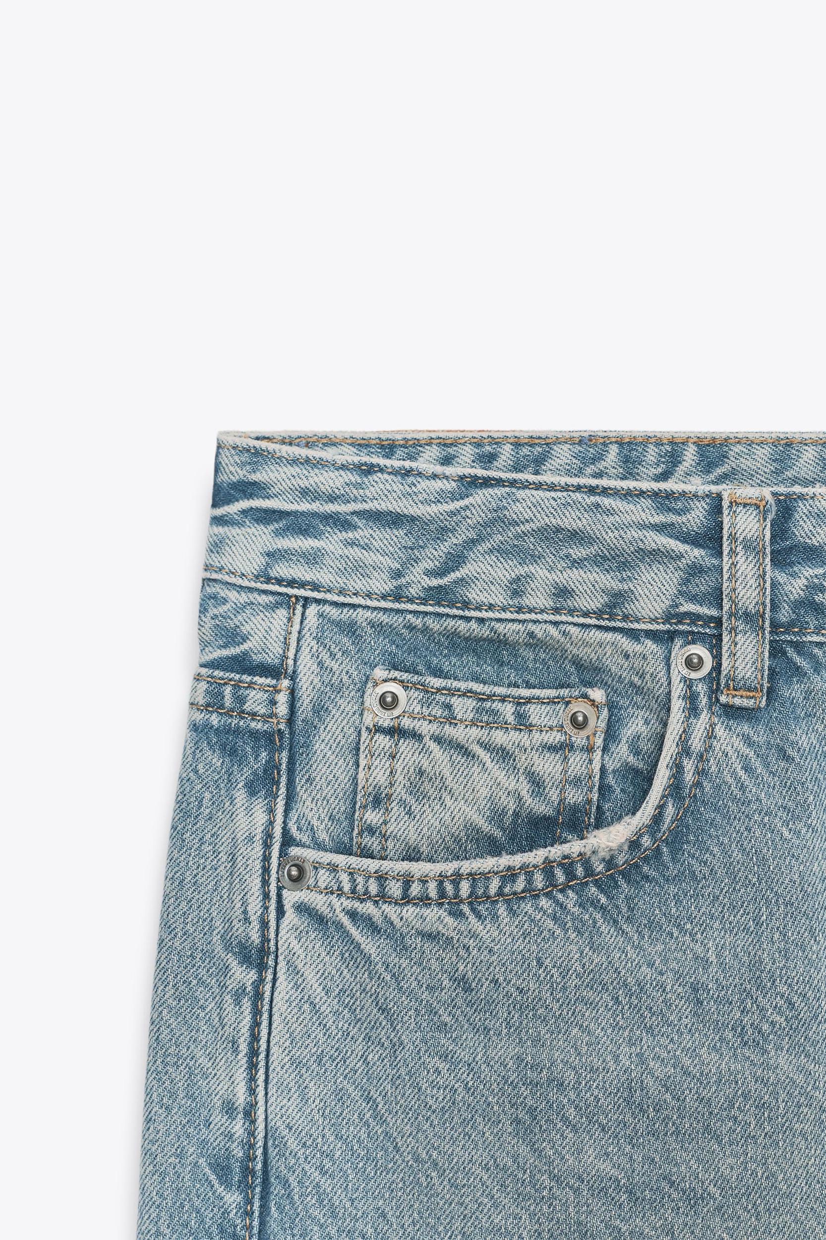 ZW COLLECTION RELAXED MID-RISE JEANS Product Image