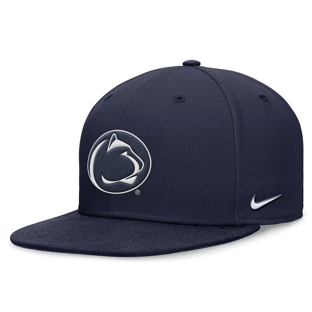 Men's Nike Navy Penn State Nittany Lions On-Field Pro Fitted Hat, Size: 7, Blue Product Image