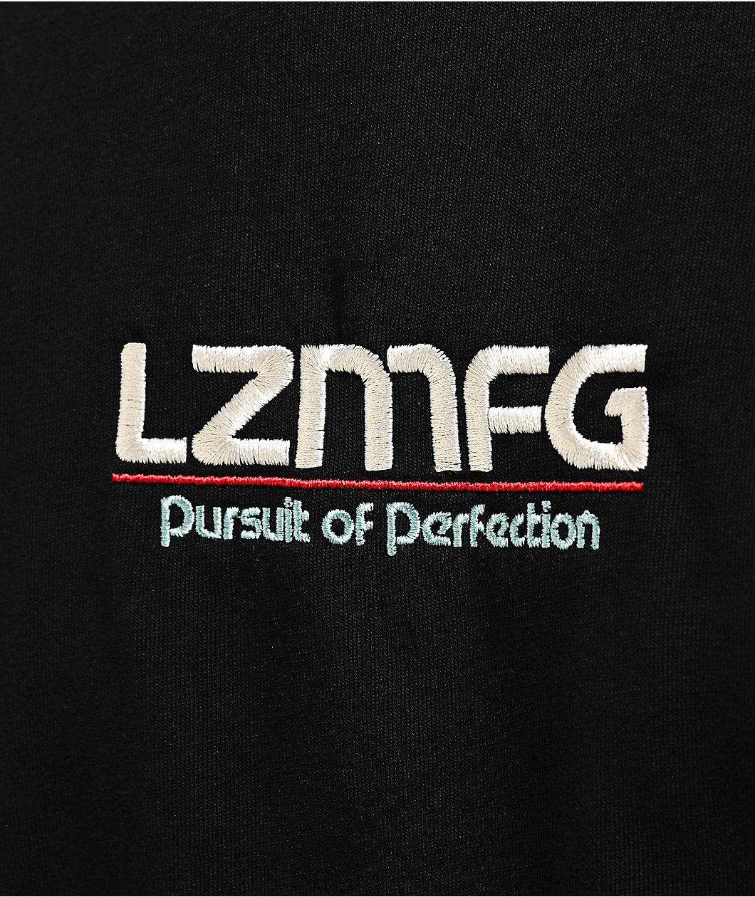 LZMFG Safari Division Embroidered Black T-Shirt Product Image