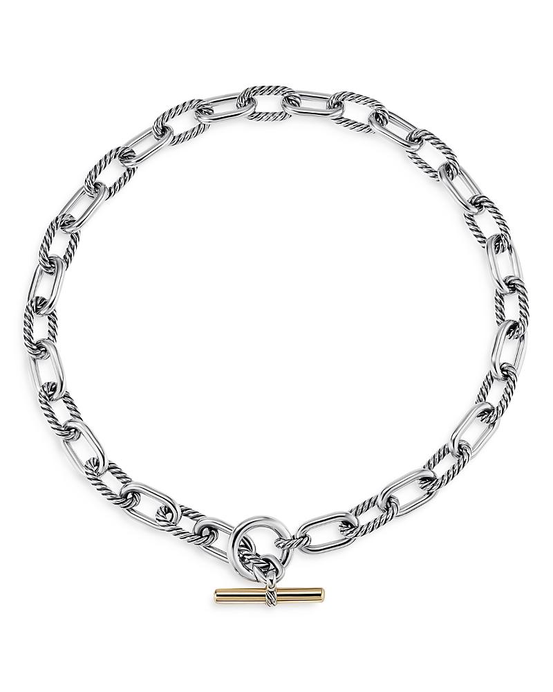 David Yurman Dy Madison Toggle Chain Necklace with 18K Yellow Gold, 20 Product Image
