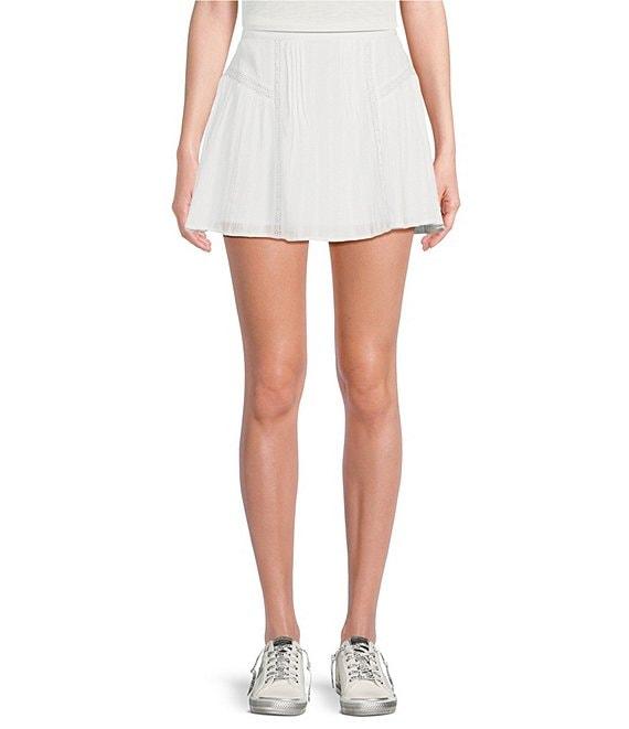 Chelsea & Violet Lily Drapey Gauze Mini Skirt Product Image