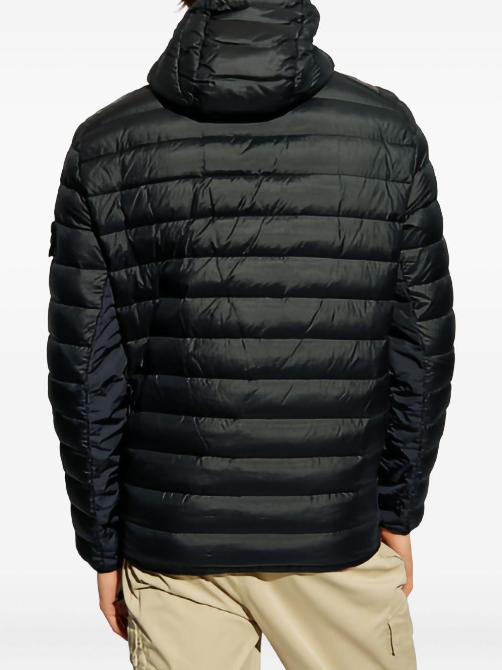 hooded quilted jacket Product Image