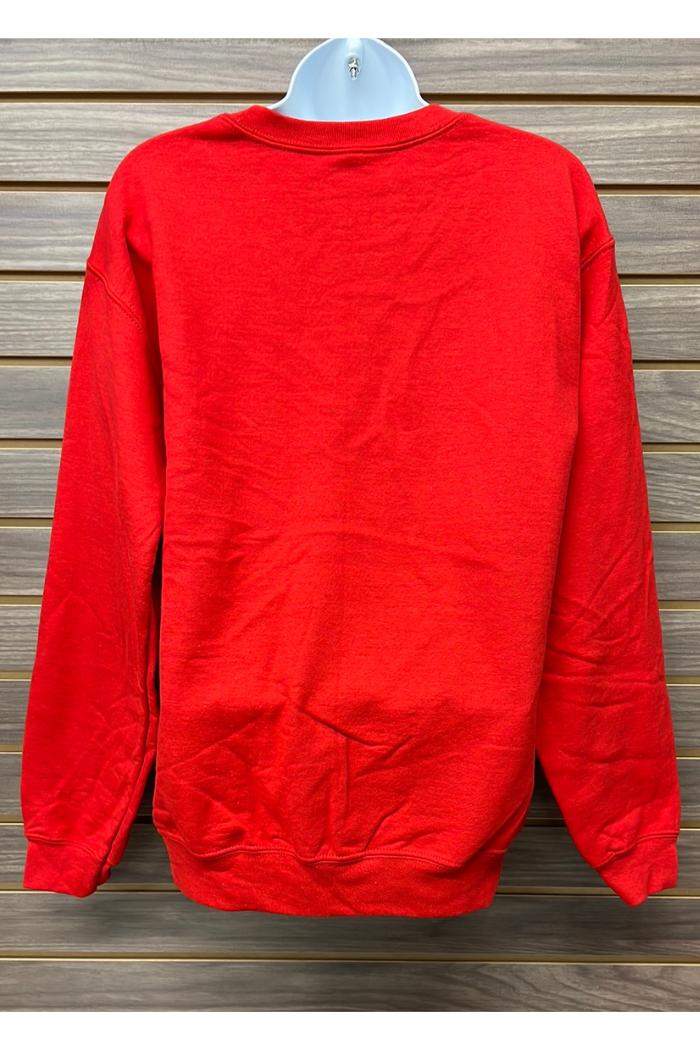 Red Dalmatian Sweatshirt Product Image