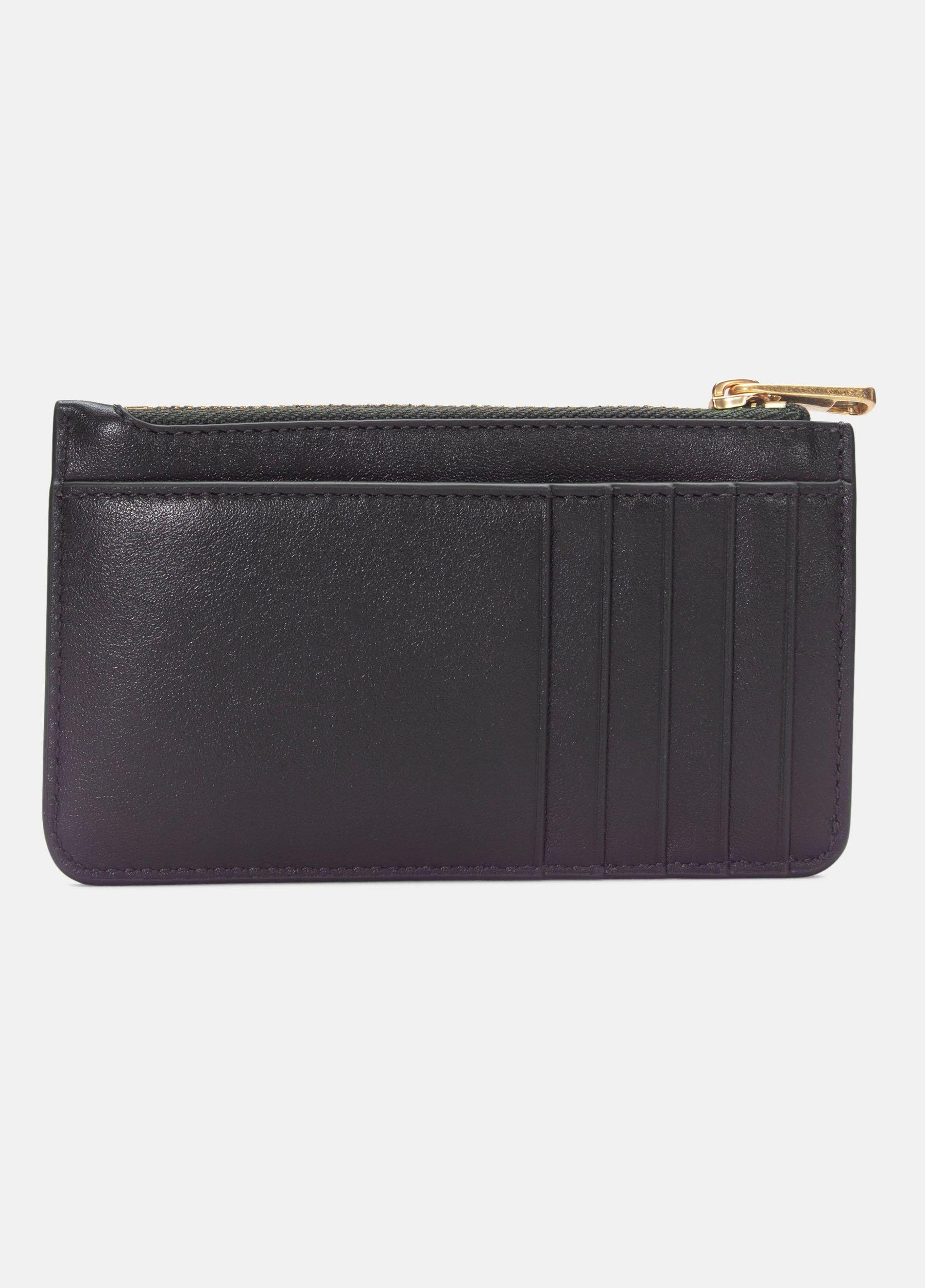 Leather Zip-Top Card Case Product Image