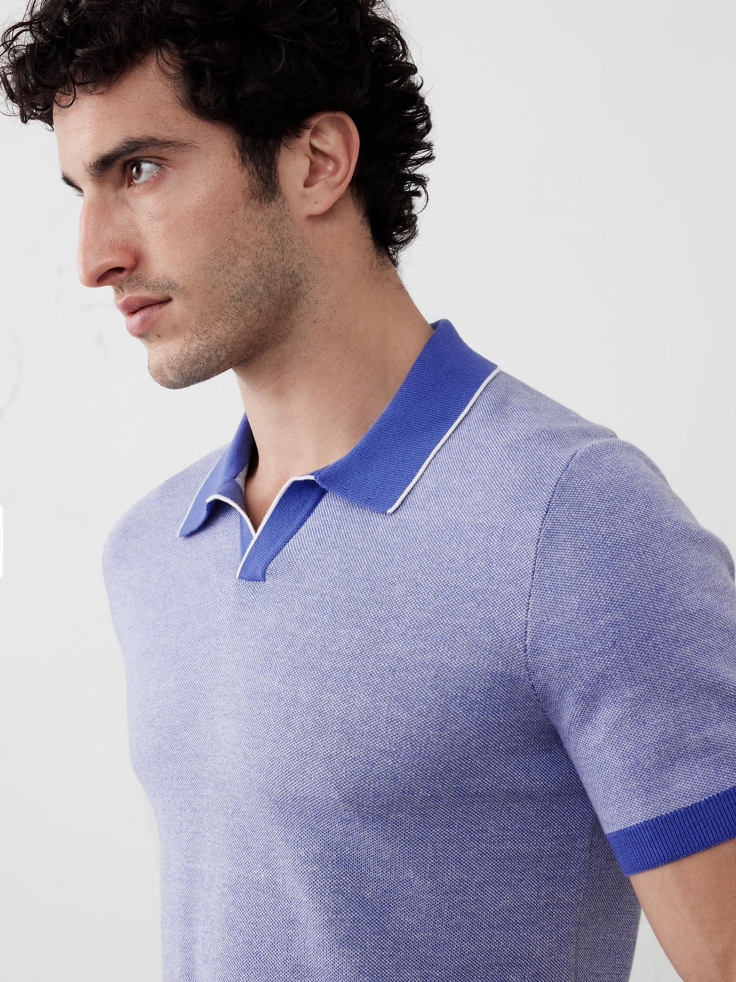 Birdseye Stitch Polo Product Image