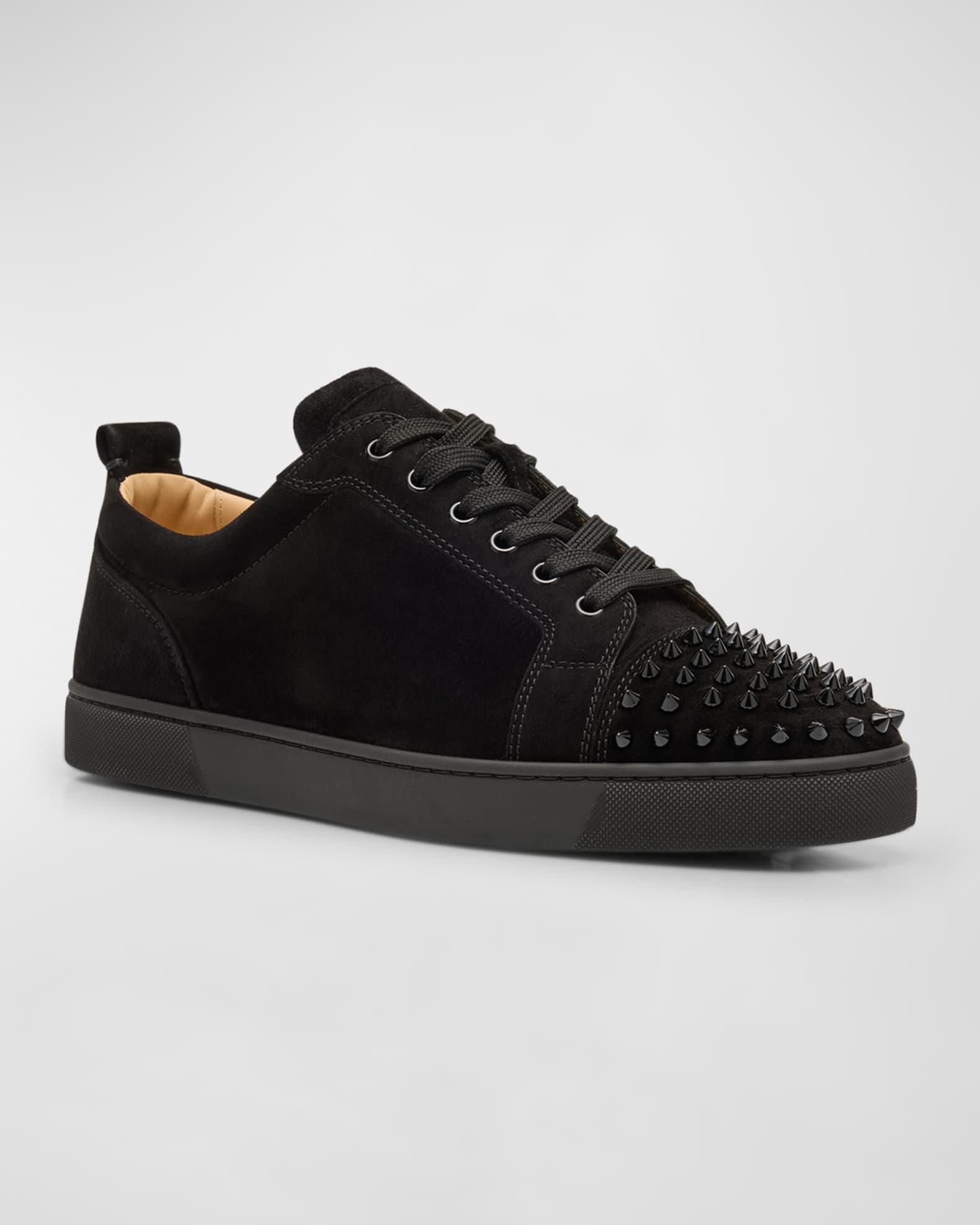 Men's Louis Junior Spikes Leather Low-Top Sneakers Product Image