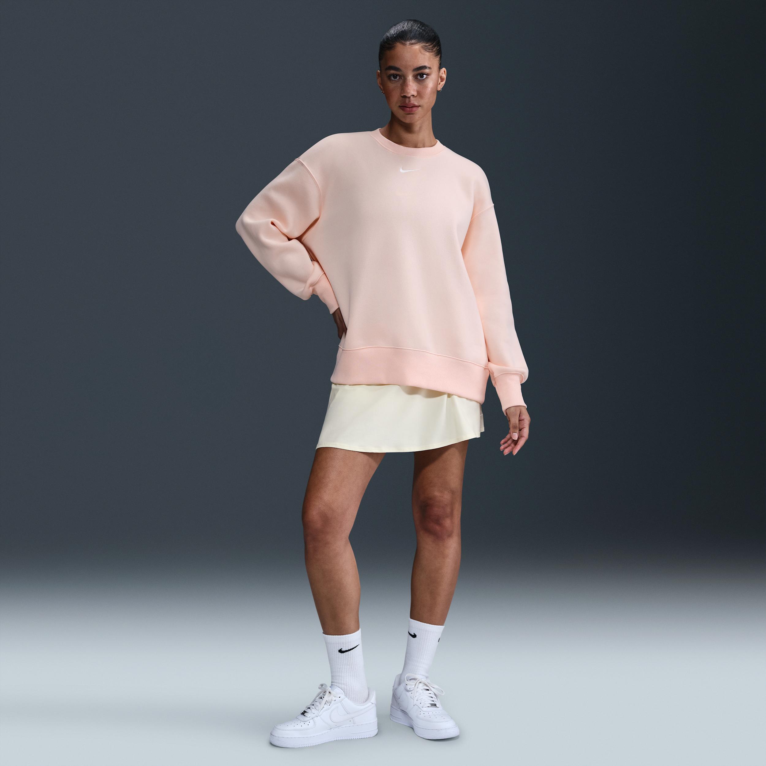 Women's Nike Sportswear Phoenix Fleece Oversized Crew-Neck Sweatshirt Product Image