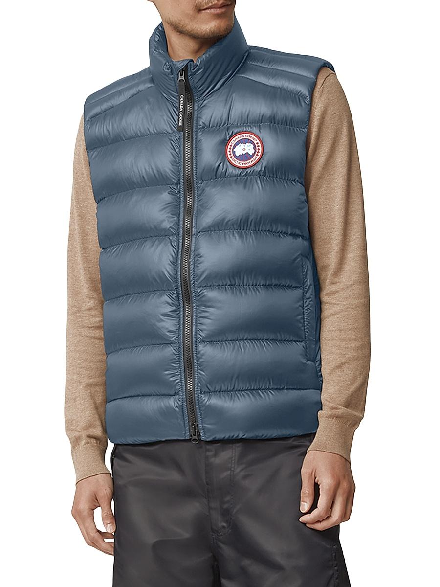 Mens Crofton Quilted Down Vest Product Image