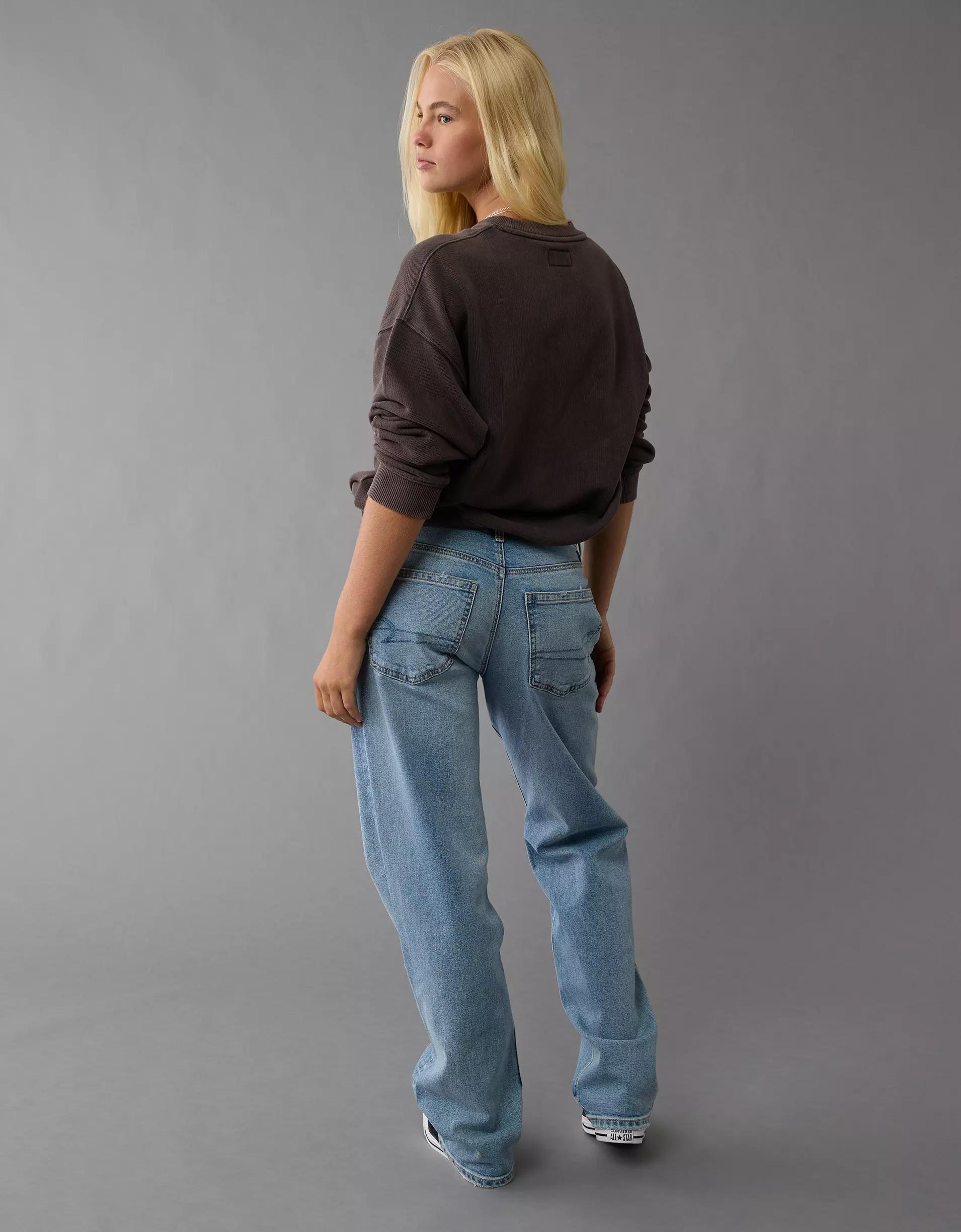 AE NFL Baltimore Ravens Crew Neck Sweatshirt Product Image