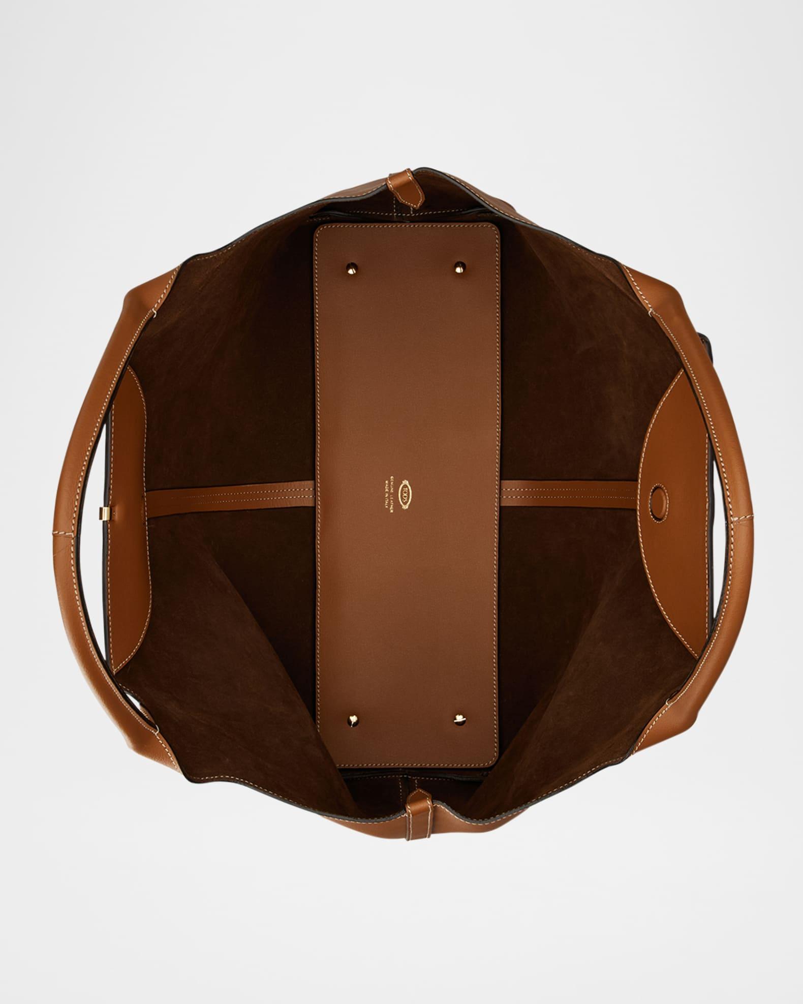 Medium Leather Tote Shopping Bag Product Image