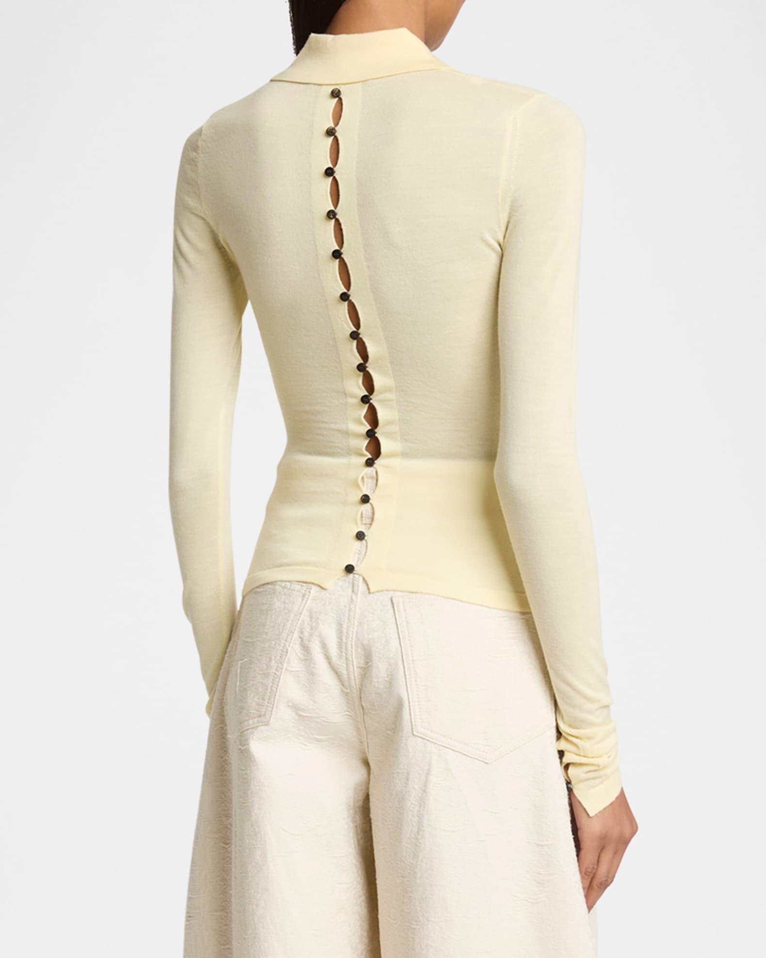 The Merino Polo Top Product Image