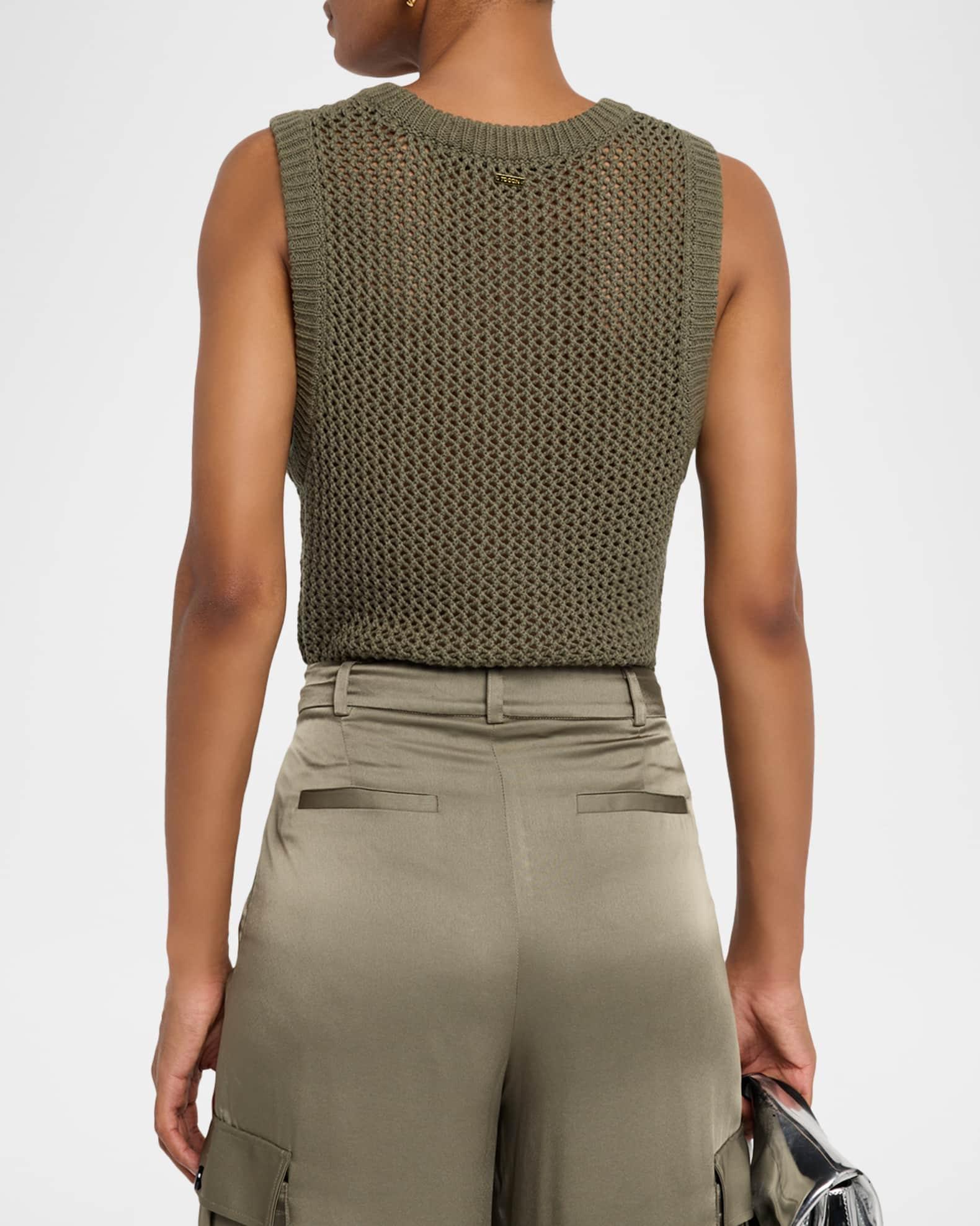 Estelle Crochet Racerback Tank Top Product Image