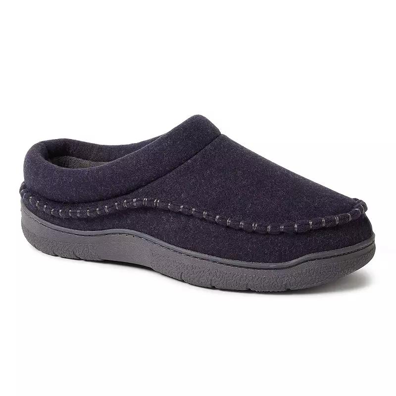 Dearfoams Thompson Wool Blend Men's Clog Slippers,  Product Image
