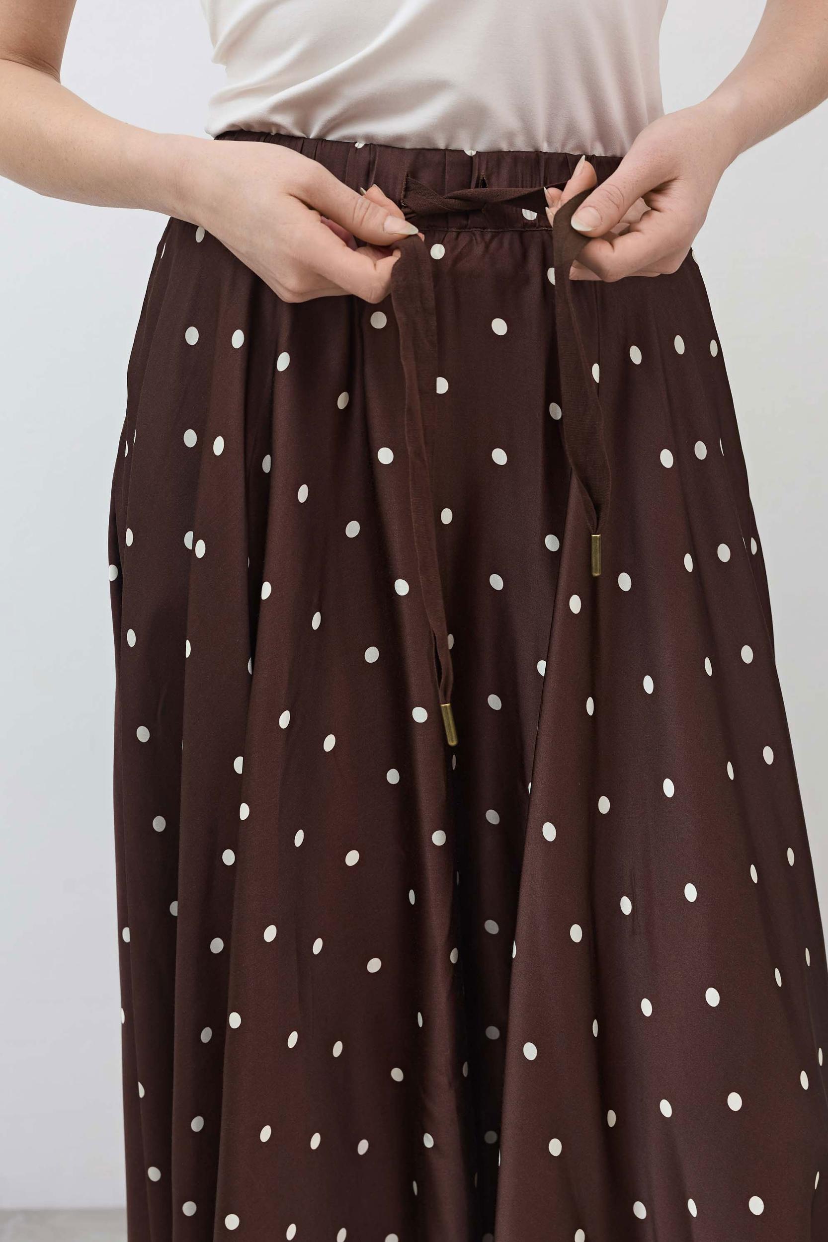 Silky Pull-On Maxi Skirt Product Image