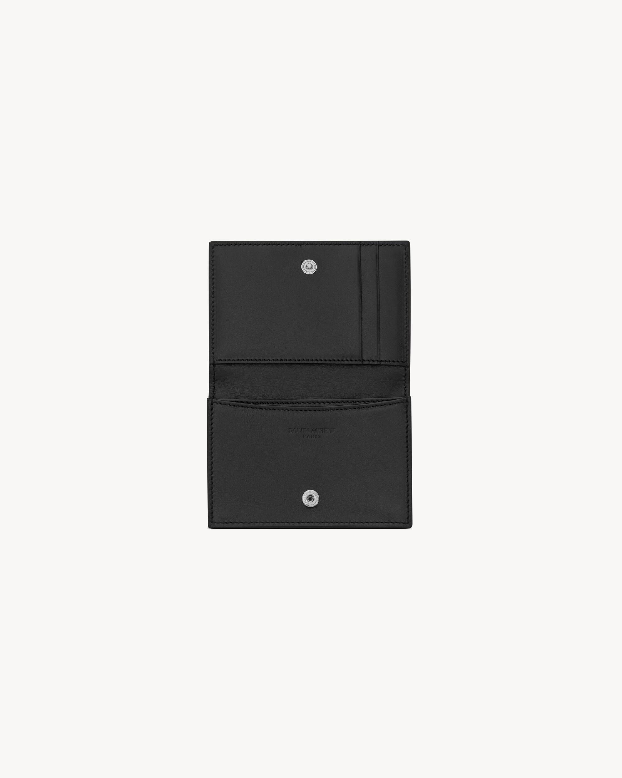 LETTER wallet in leather Product Image