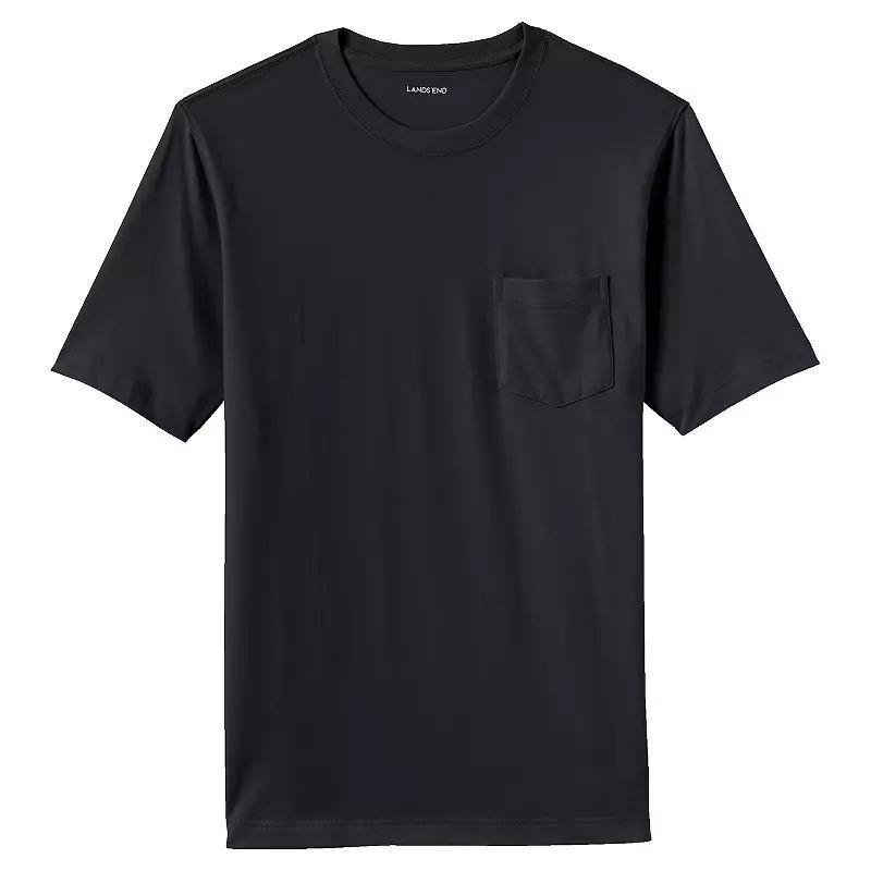 Men's Land's End Super-T Short Sleeve T-Shirt with Pocket,  Product Image