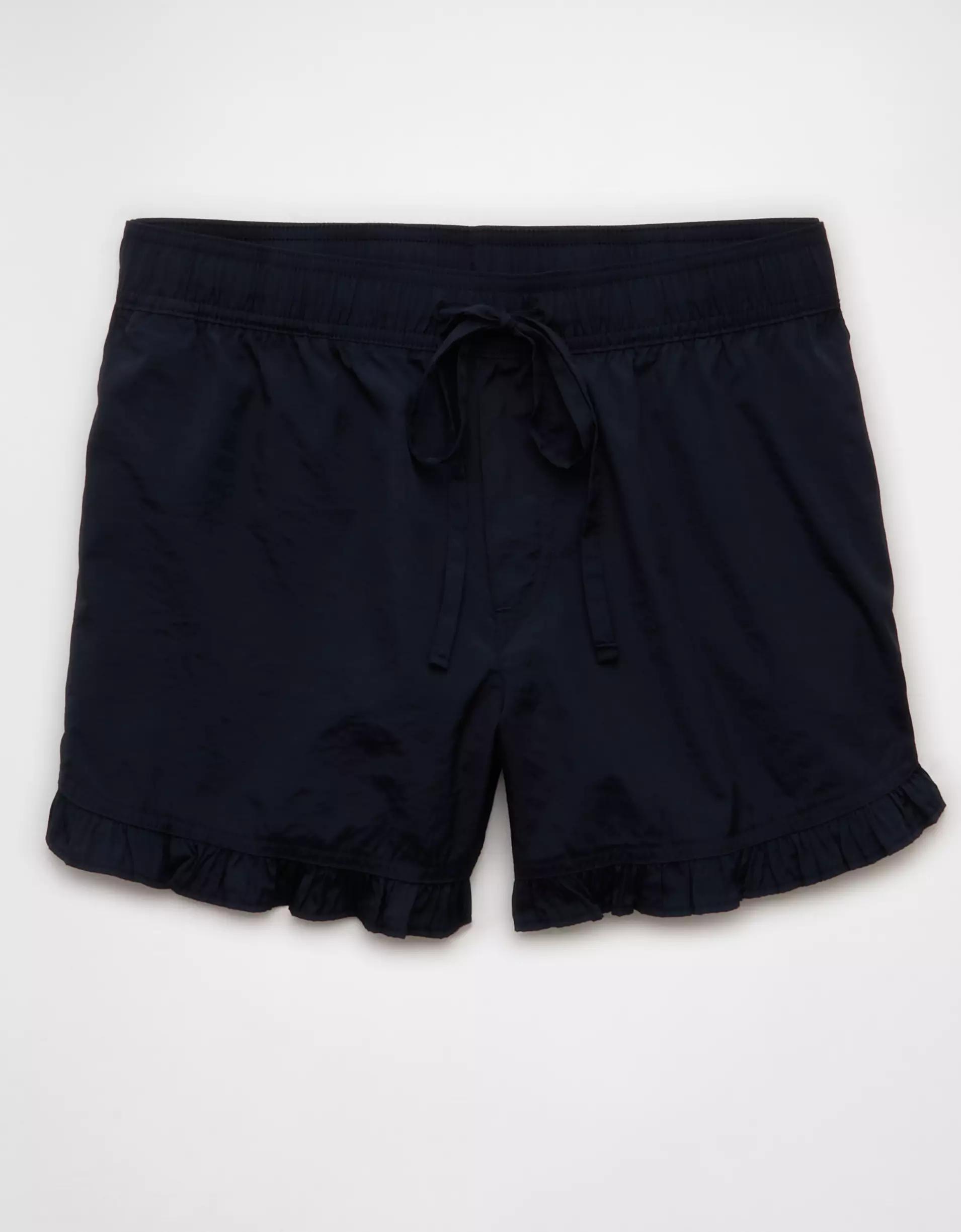 AE Stretch High-Waisted Ruffle Hem Short Product Image
