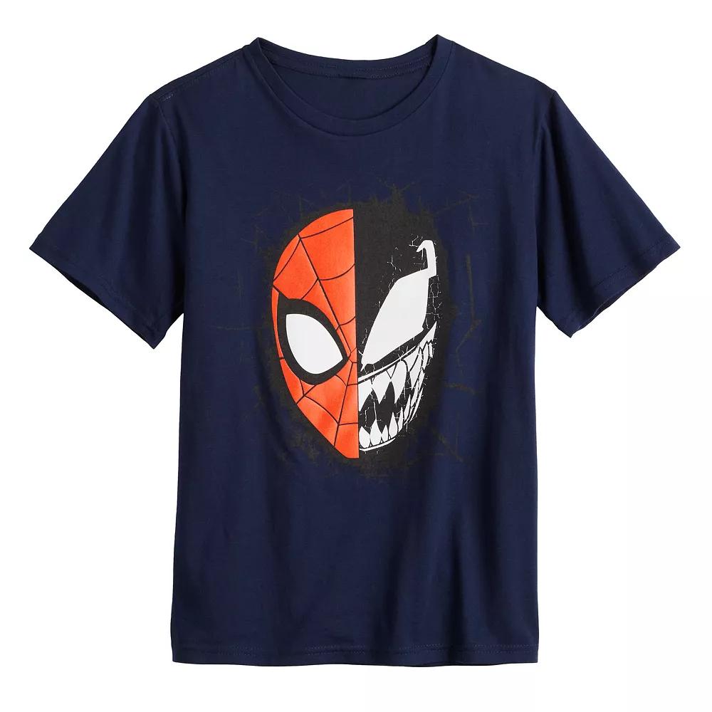 Boys 8-20 Marvel's Spider-Man & Venom Split Faces Graphic Tee, Boy's,  Product Image