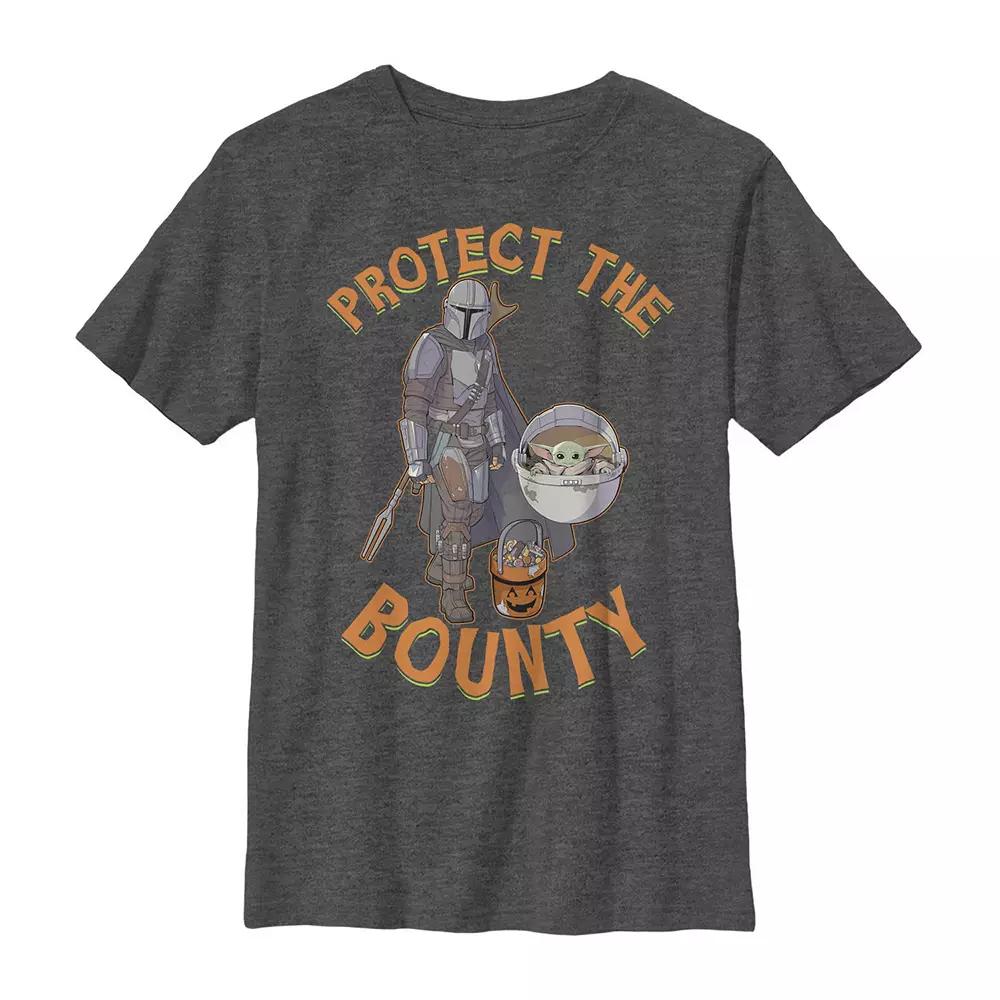 Boys 6-20 Star Wars The Mandalorian Protect The Bounty Sketch Graphic Tee, Boy's,  Product Image