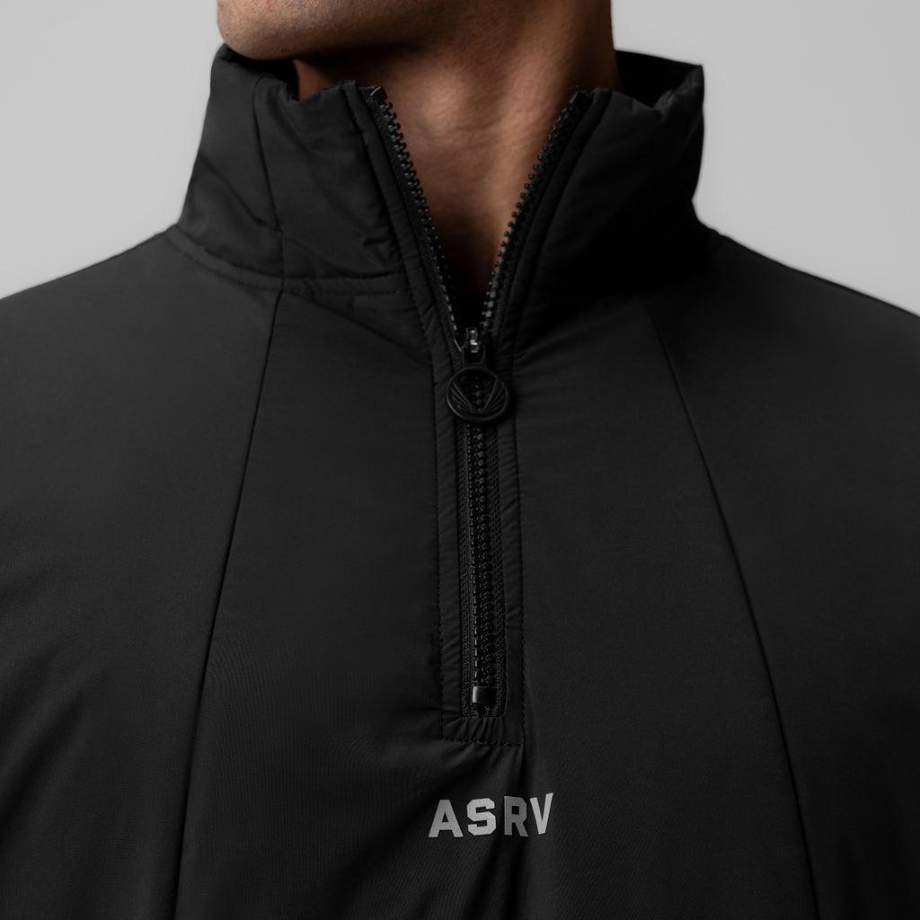 1056. Aerotex™ PrimaLoft® Quarter Zip - Black Product Image