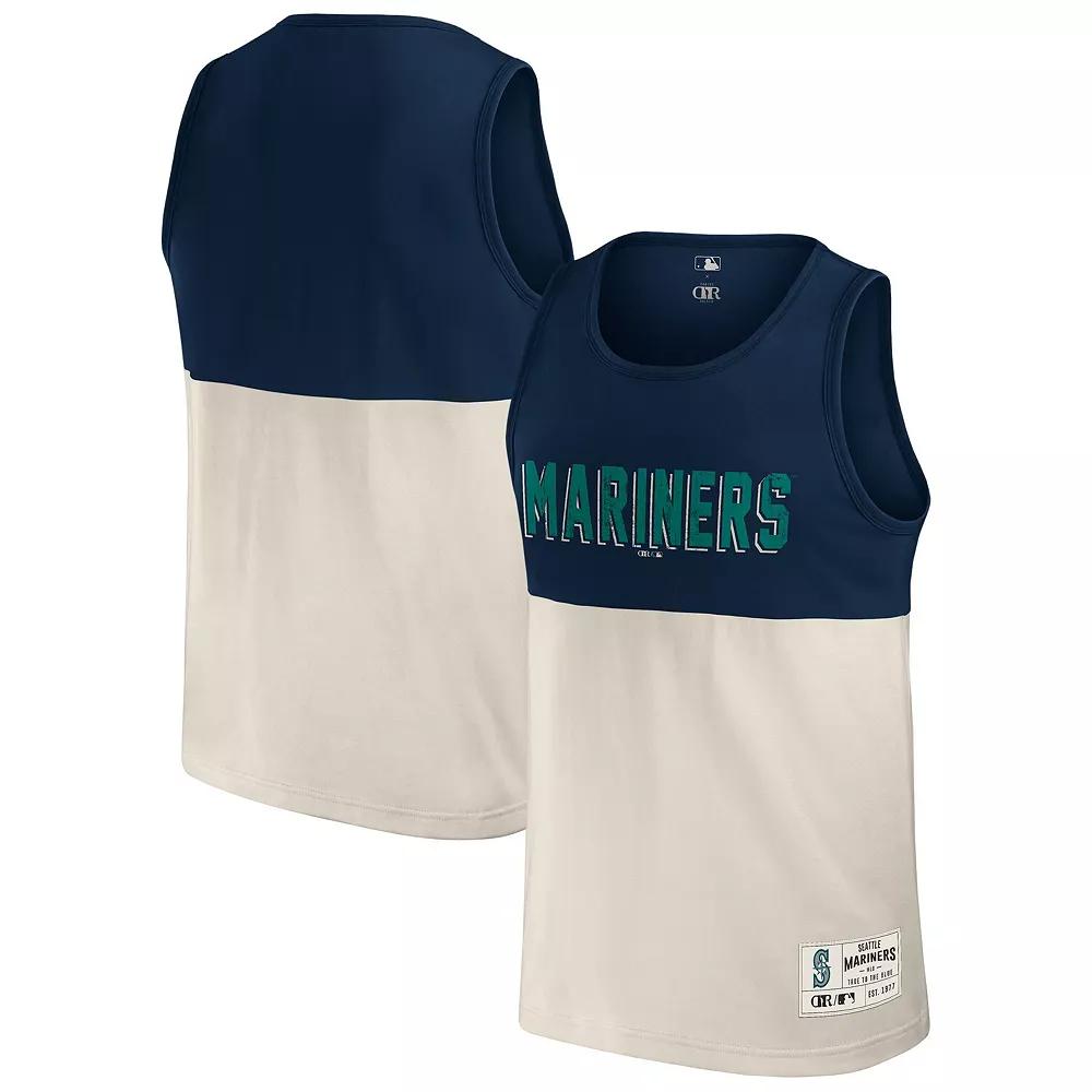 Men's Darius Rucker Collection by Fanatics Navy Boston Red Sox Colorblock Tank Top, Size: Large, Blue Product Image