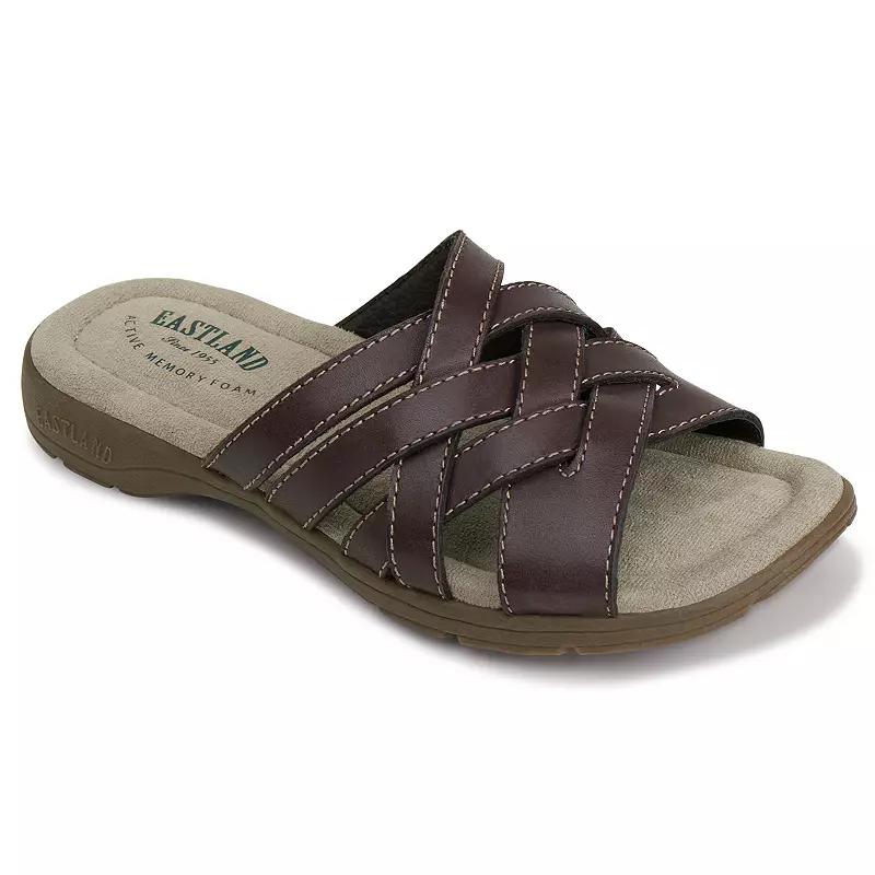 Eastland Hazel Women's Leather Slide Sandals,  Product Image