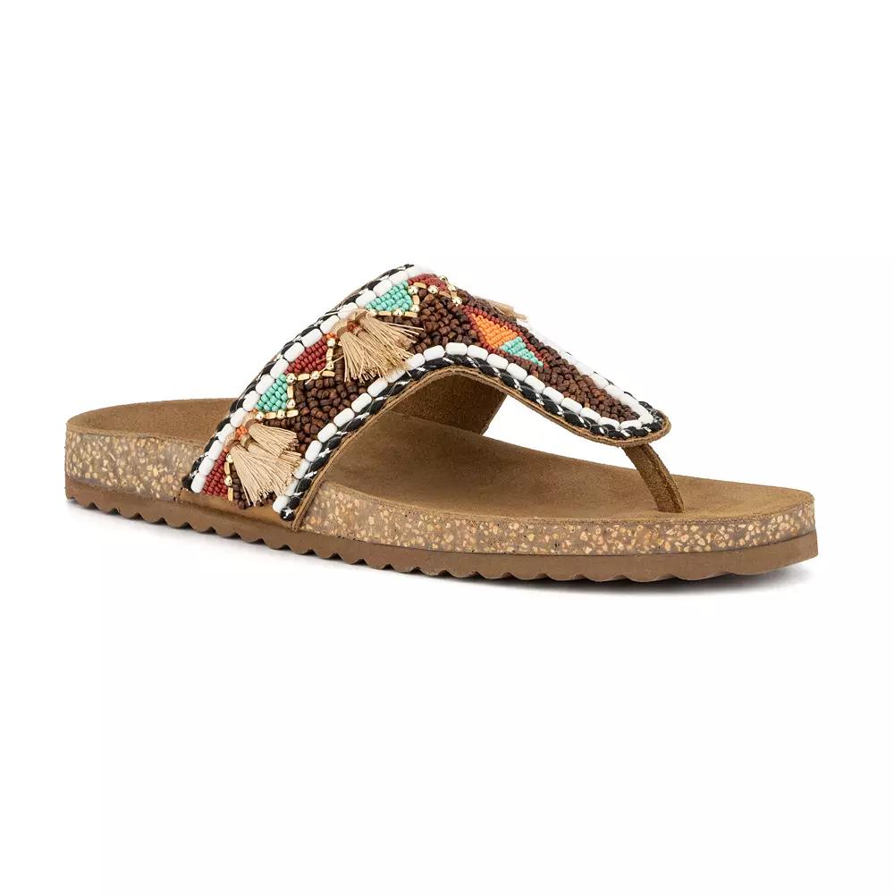 Torgeis Atia Womens Thong Sandals Product Image