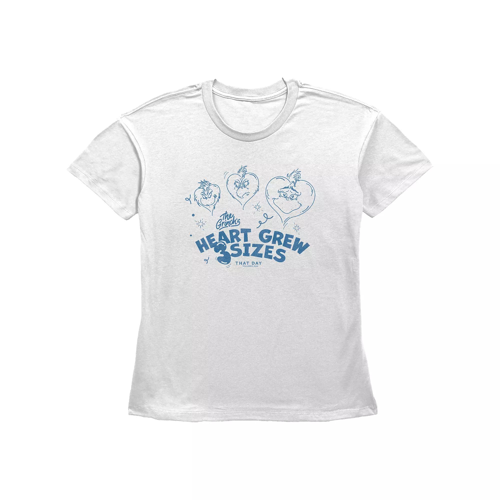 Women's Dr. Seuss Grinch Heart Grew 3  Product Image