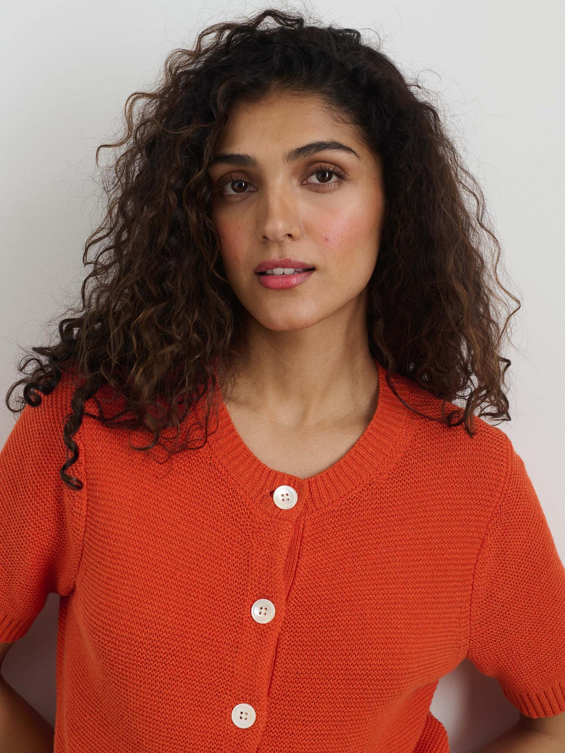 Elle Sweater In Cotton Linen Product Image