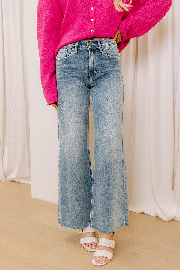 JUDY BLUE Mackenzie High Waist Wide Leg Jean Product Image