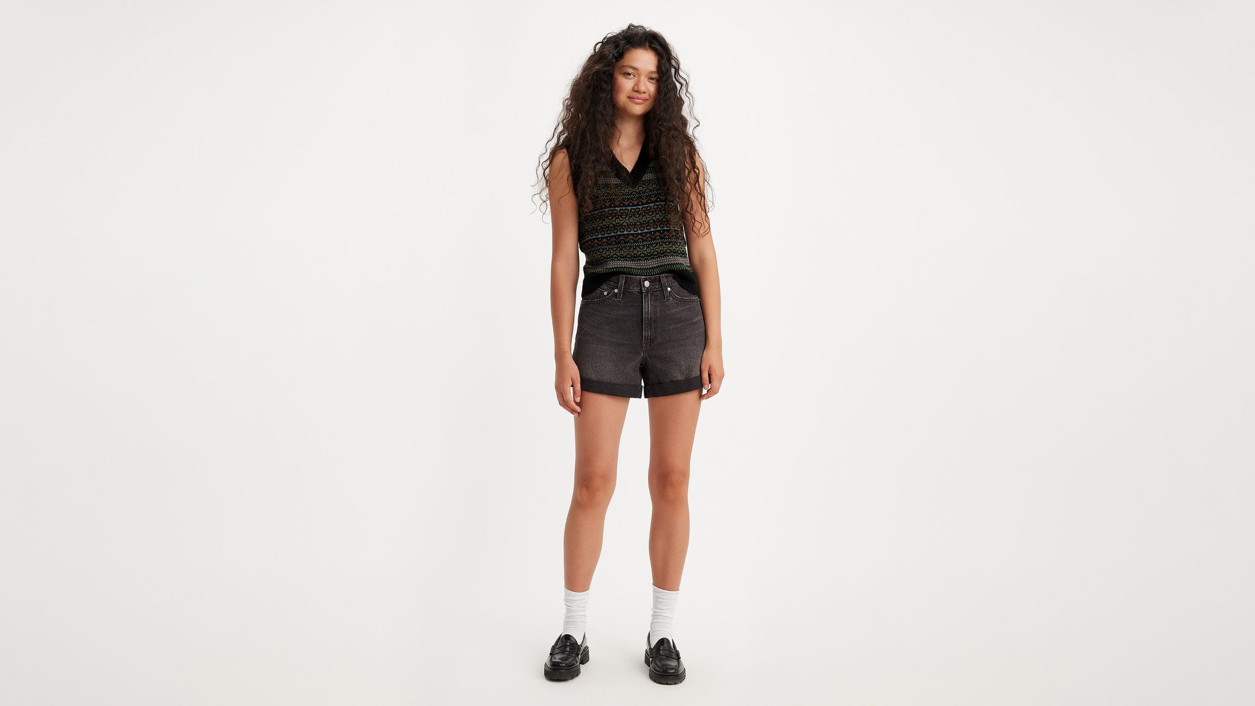 Rolled 80s Mom Women's Shorts Product Image