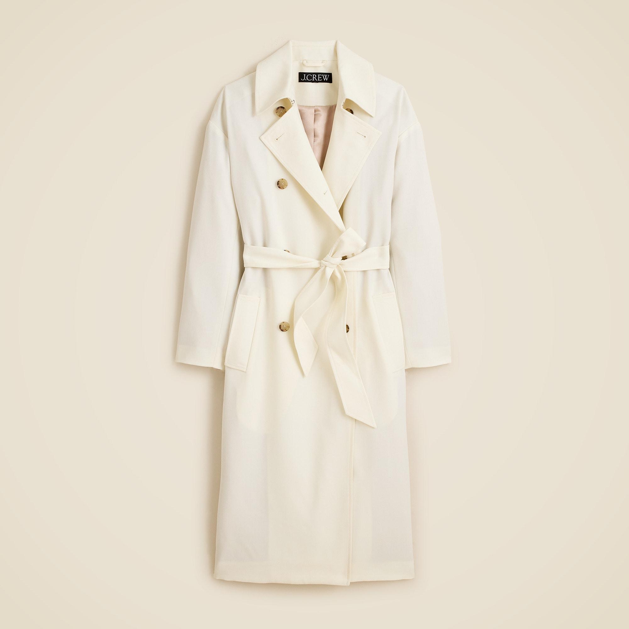 Trench coat in wool blend Product Image