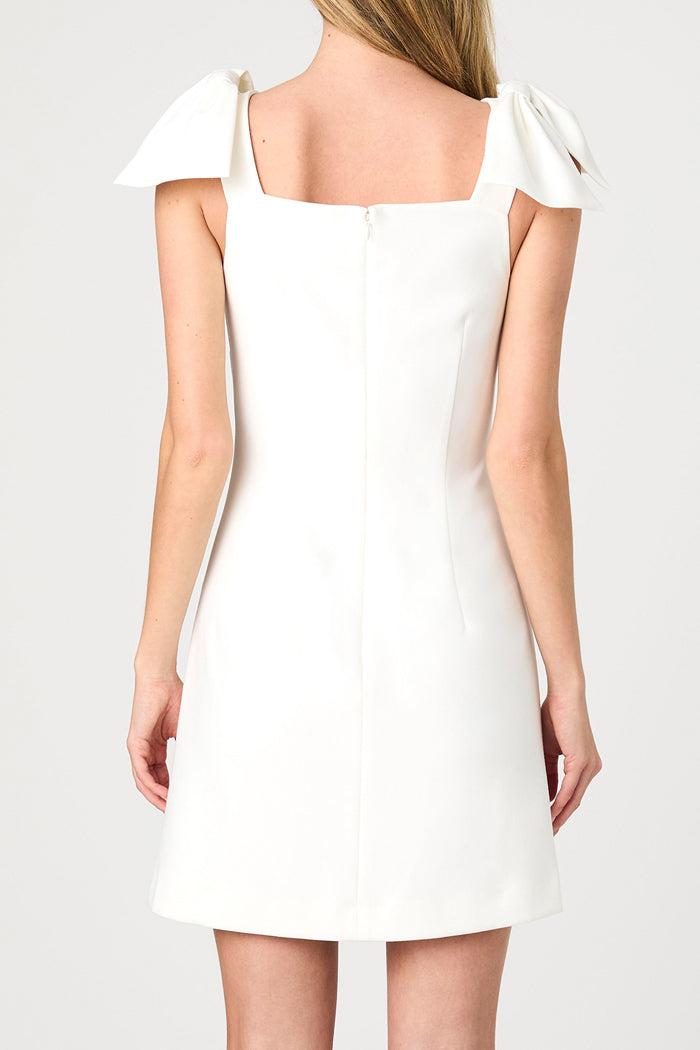 Whisper Bow Mini Dress Product Image