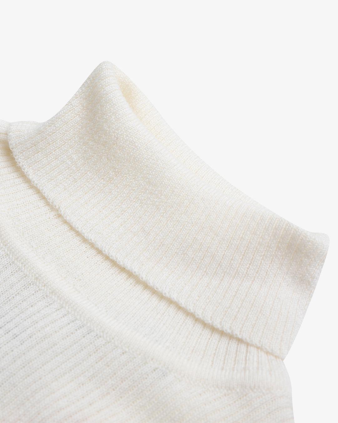 Karma Turtle Neck (Slim Fit) - Natural Product Image