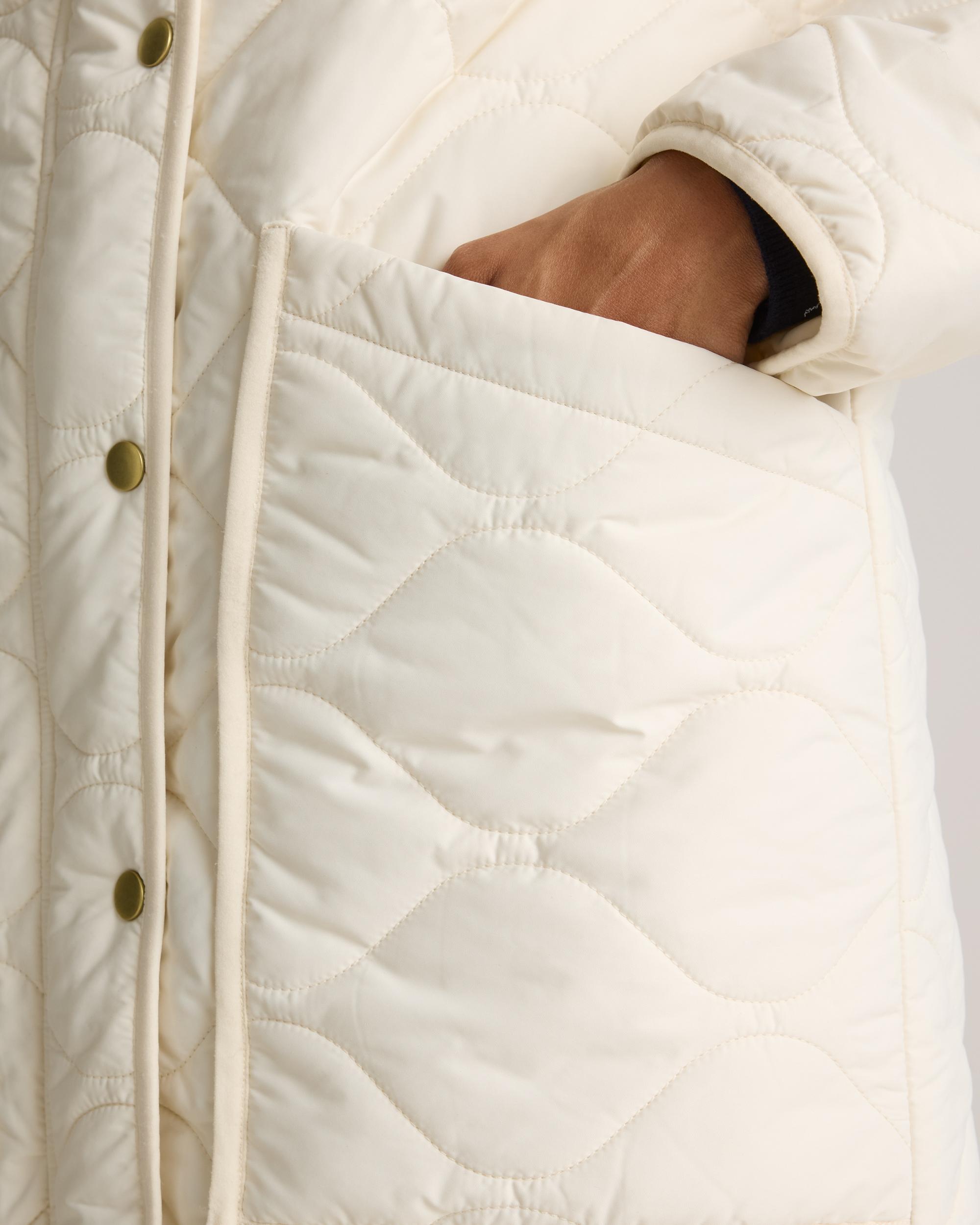 Quince | Women's Featherless Quilted Long Puffer Jacket Nylon Product Image