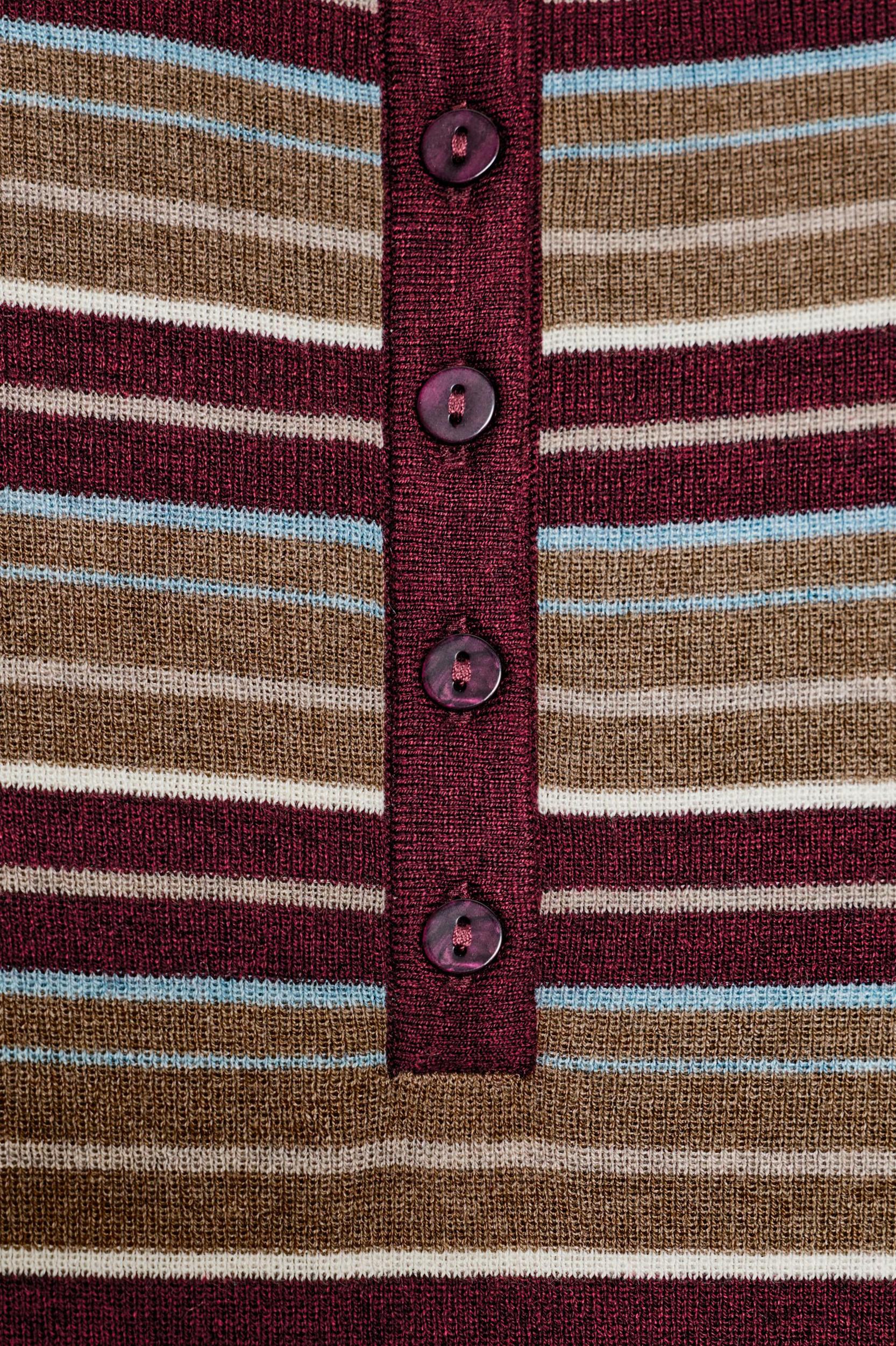 BUTTON KNIT SWEATER Product Image