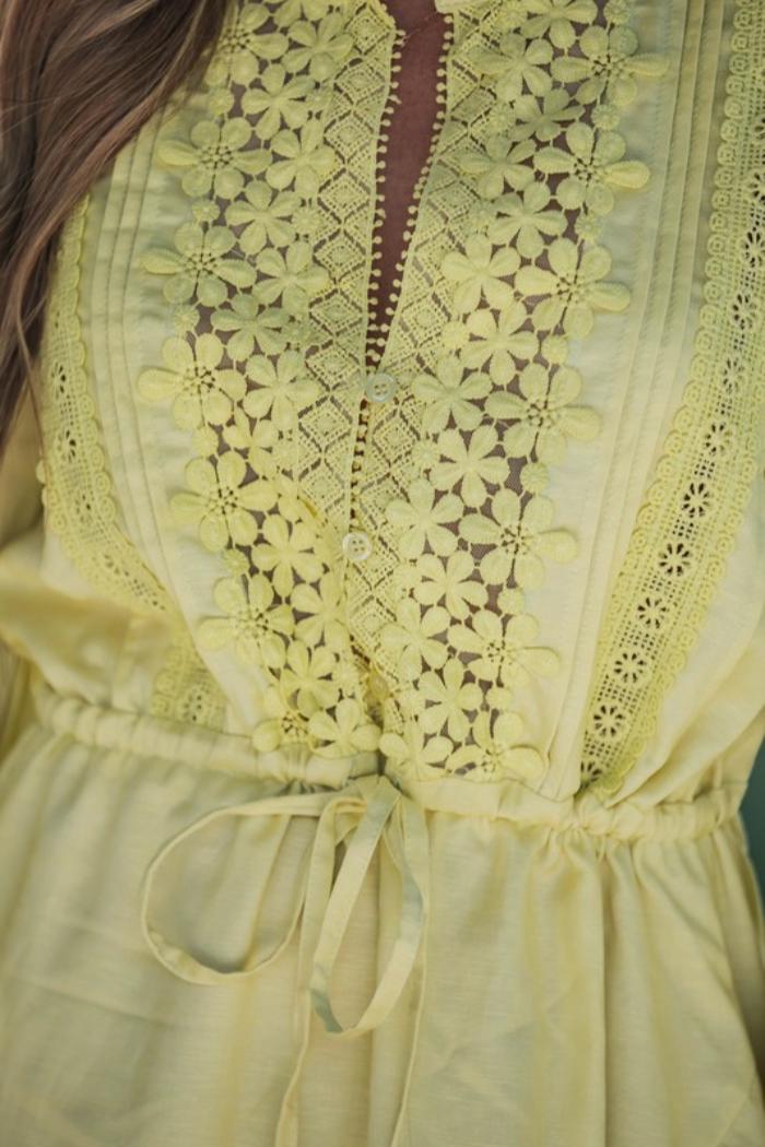 Crochet Lace Dress Product Image